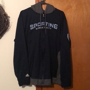 Sporting KC hoodie jacket
